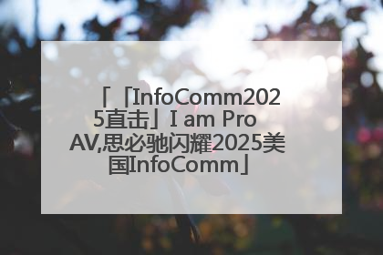 「InfoComm2025直击」I am Pro AV,思必驰闪耀2025美国InfoComm