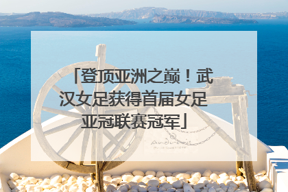 登顶亚洲之巅！武汉女足获得首届女足亚冠联赛冠军