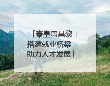 秦皇岛昌黎：搭建就业桥梁 助力人才发展