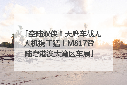 空陆双侠！天鹰车载无人机携手猛士M817登陆粤港澳大湾区车展
