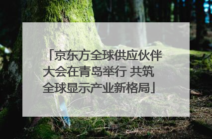 京东方全球供应伙伴大会在青岛举行 共筑全球显示产业新格局