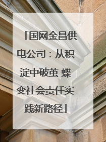 国网金昌供电公司：从积淀中破茧 蝶变社会责任实践新路径