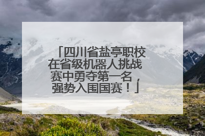四川省盐亭职校在省级机器人挑战赛中勇夺第一名，强势入围国赛！