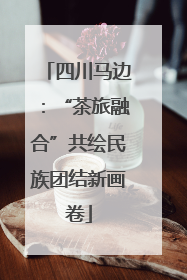 四川马边：“茶旅融合”共绘民族团结新画卷
