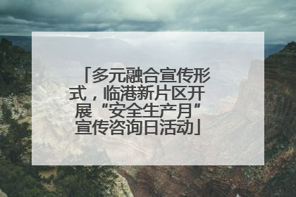 多元融合宣传形式，临港新片区开展“安全生产月”宣传咨询日活动