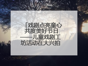 戏剧点亮童心 共度美好节日——儿童戏剧工坊活动在大兴拍拍熊乐园举办