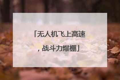 无人机飞上高速，战斗力爆棚