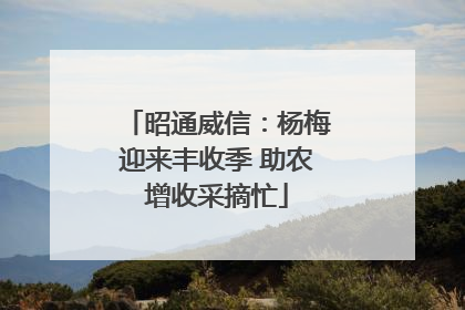 昭通威信：杨梅迎来丰收季 助农增收采摘忙