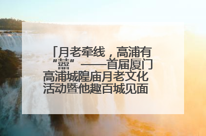 月老牵线，高浦有“囍”——首届厦门高浦城隍庙月老文化活动暨他趣百城见面会隆重举办
