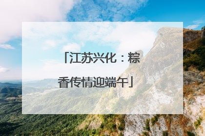 江苏兴化：粽香传情迎端午