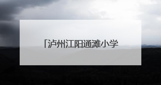 泸州江阳通滩小学：以评促改强根基 素质质量再提升