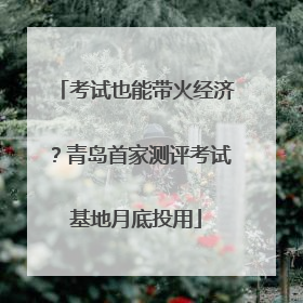 考试也能带火经济？青岛首家测评考试基地月底投用