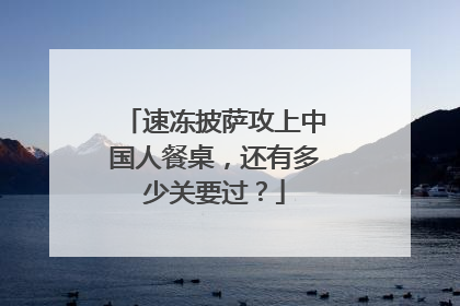 速冻披萨攻上中国人餐桌，还有多少关要过？