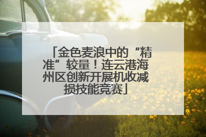 金色麦浪中的“精准”较量！连云港海州区创新开展机收减损技能竞赛