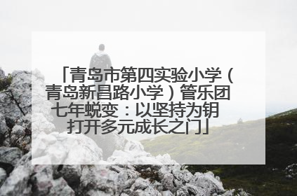 青岛市第四实验小学（青岛新昌路小学）管乐团七年蜕变：以坚持为钥 打开多元成长之门