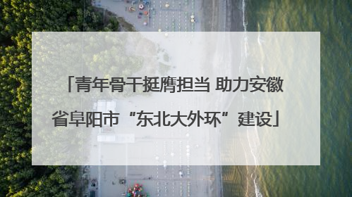 青年骨干挺膺担当 助力安徽省阜阳市“东北大外环”建设
