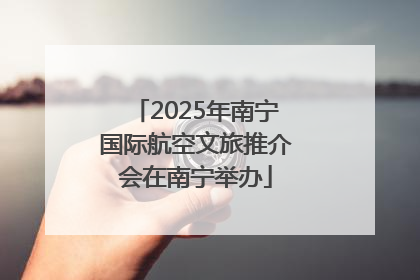 2025年南宁国际航空文旅推介会在南宁举办