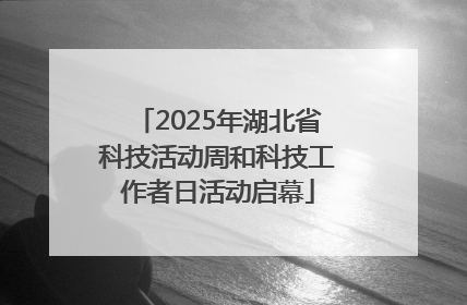 2025年湖北省科技活动周和科技工作者日活动启幕